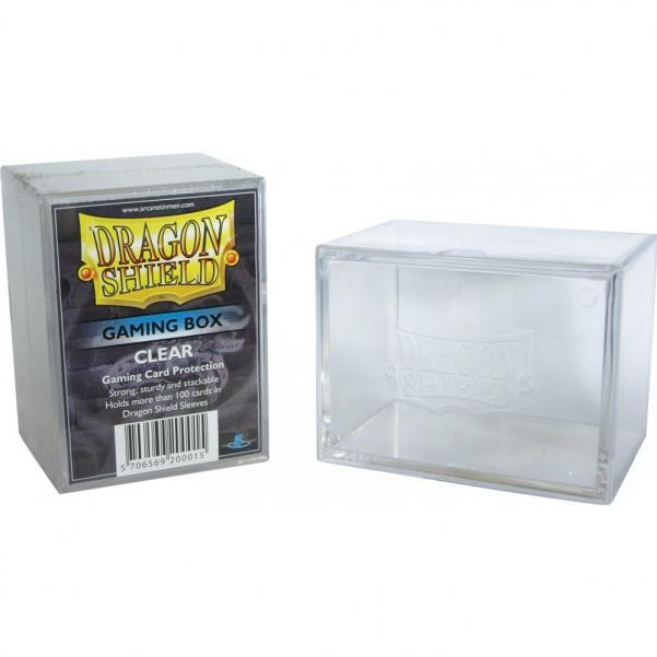 Dragon Shield Gaming Box Clear