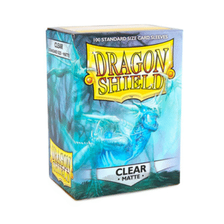 Dragon Shield Standard Sleeves Matte Clear 100 Pack