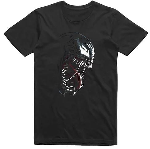 Venom T-Shirt Black - The Geek Home