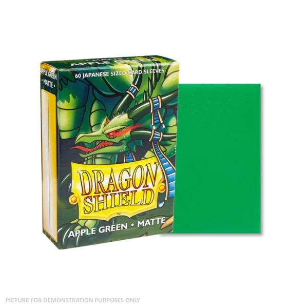 Dragon Shield Sleeves Japanese: Matte Apple Green (60)