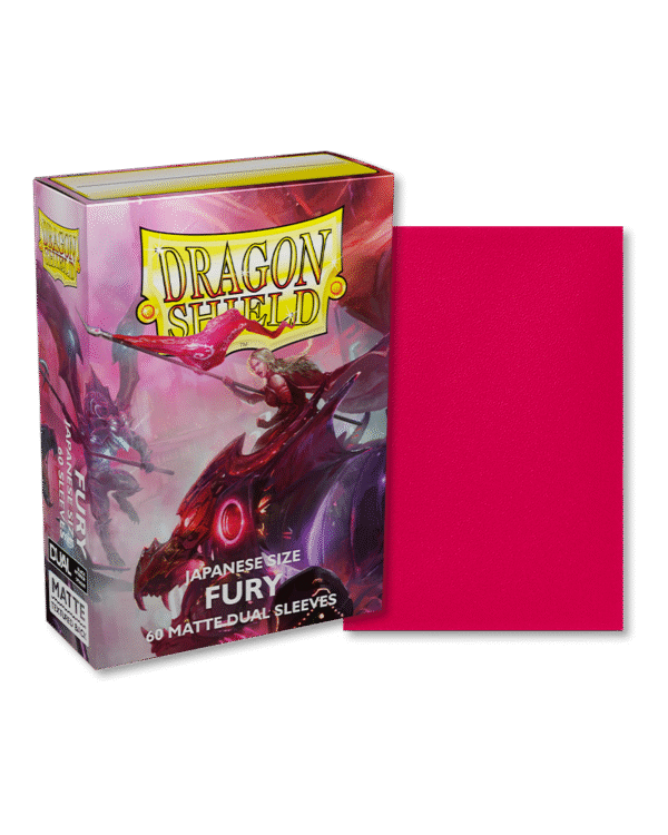 Dragon Shield Japanese Size Matte Blood Red