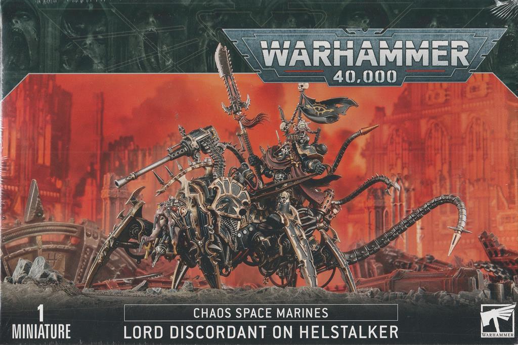 Warhammer 40K: CSM: LORD DISCORDANT ON HELSTALKER