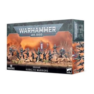 Warhammer 40K: DRUKHARI KABALITE WARRIORS