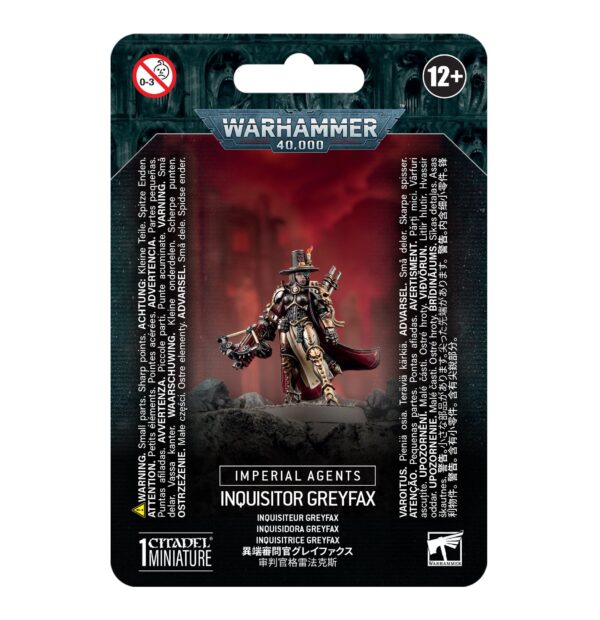 Spilla Smaltata Warhammer 40K Inquisitore – Per Collezionisti, Made In USA
