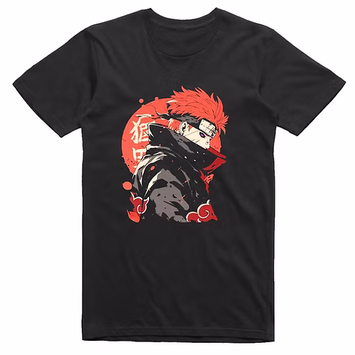 Naruto: Pain Moon Short Sleeved T-Shirt