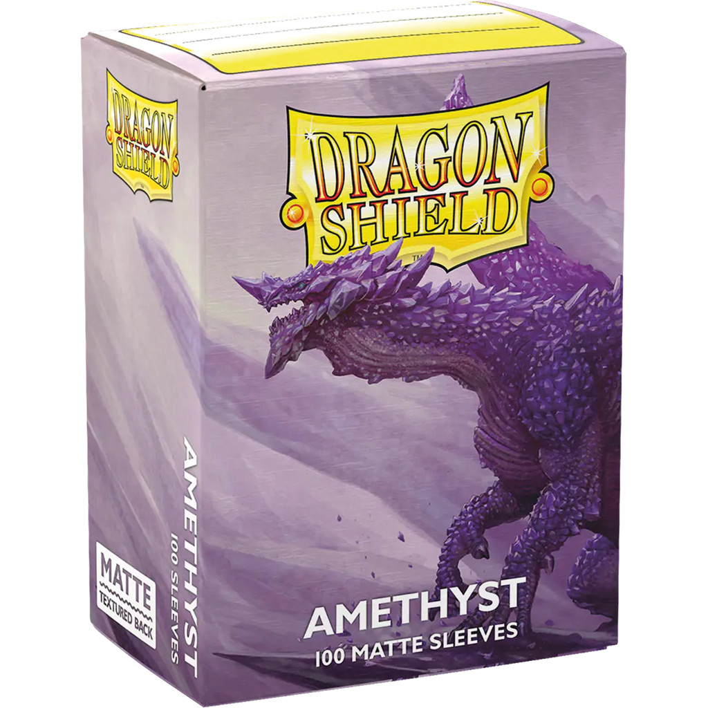 Dragon Shields: (100) Matte Dual – Amethyst