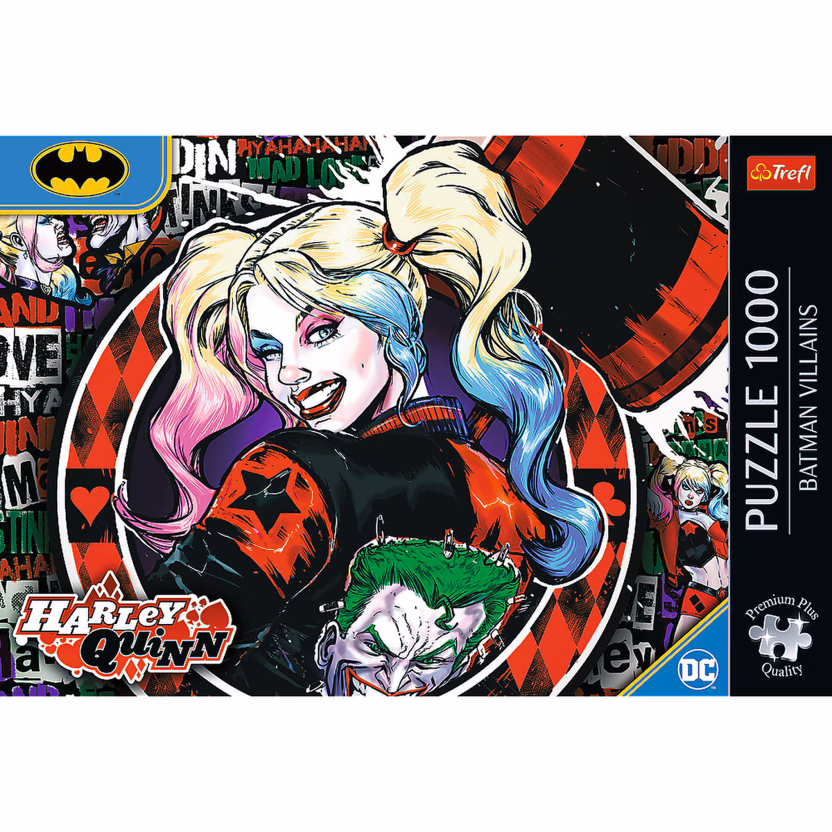 Trefl 1000pc Premium Plus - Harley Quinn / Warner Batman