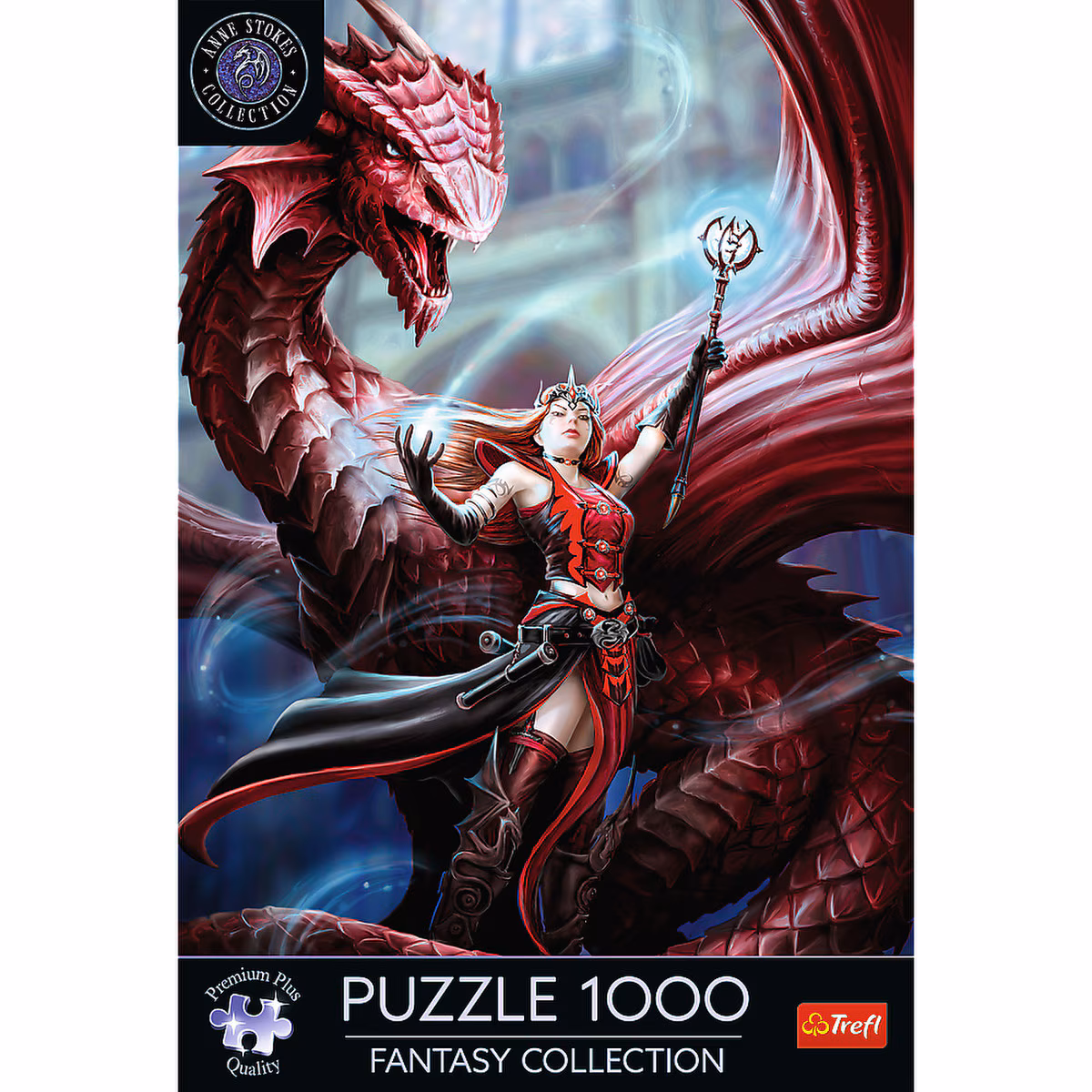 Trefl 1000pc Premium - Fantasy : Szkar?atny Mag