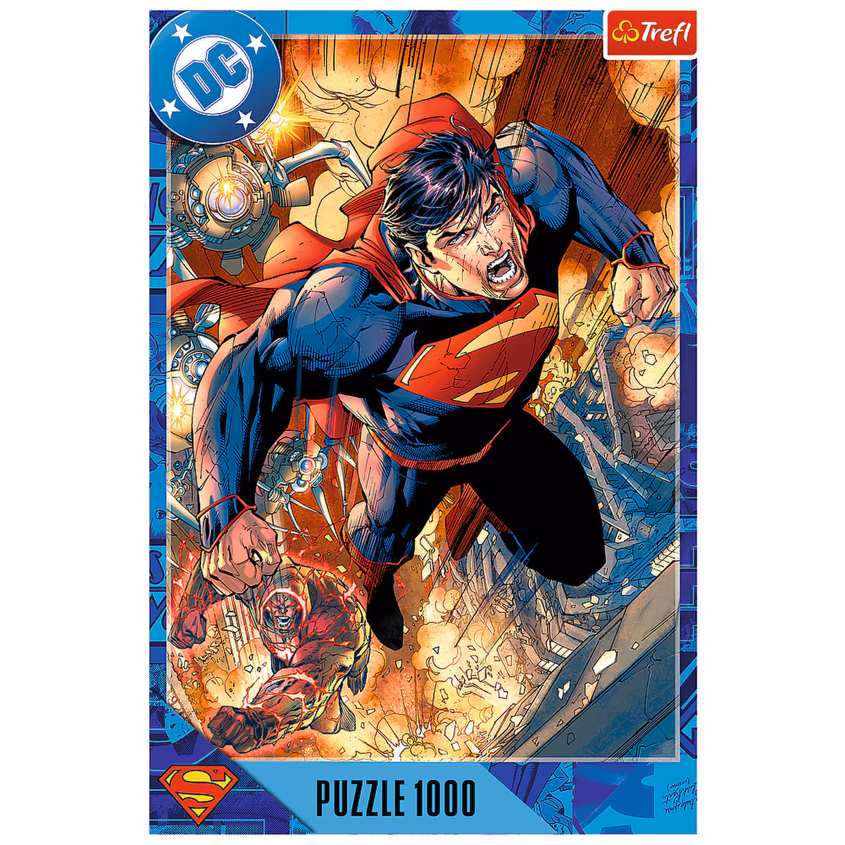 Trefl 1000pc - Superman in action / Warner Superman