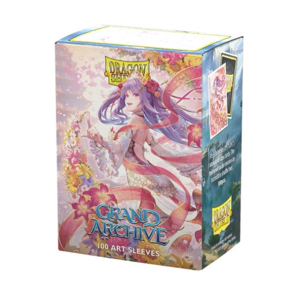 Dragon Shields: (100) Matte Dual – Grand Archive: Diao Chan, Idyll Corsage