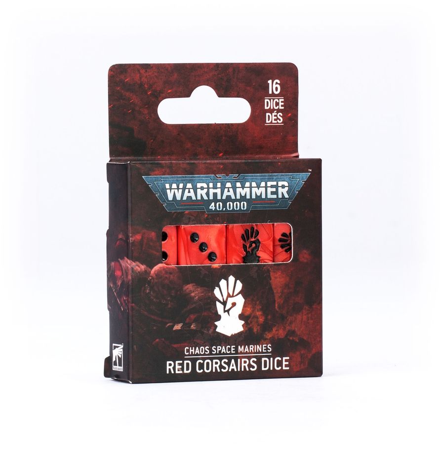 Warhammer 40K: Red Corsairs Dice