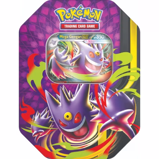 Pokémon Mega Moonlit ex Tin (Gengar)