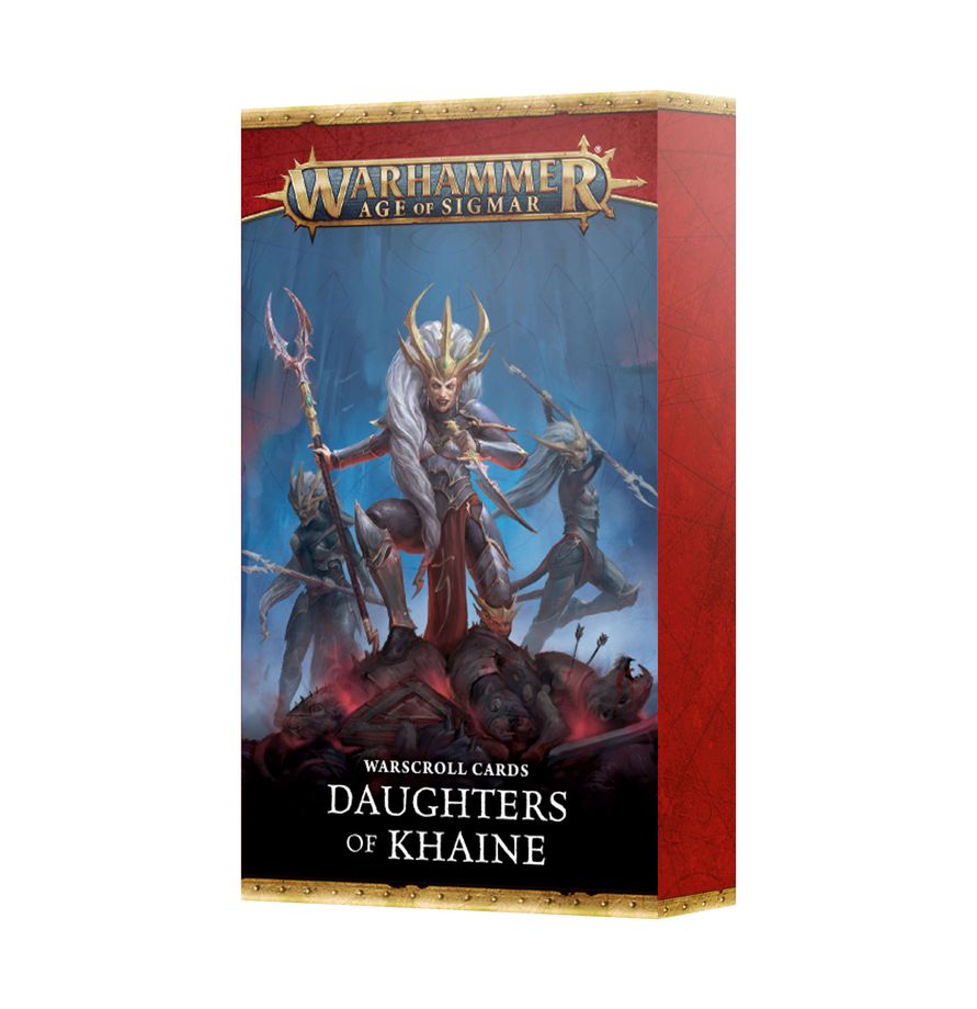Age of Sigmar: Daughters of Khaine Warscroll Cards