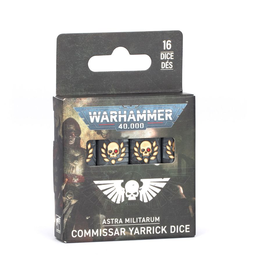 (PREORDER) ASTRA MILITARUM: COMMISSAR YARRICK DICE