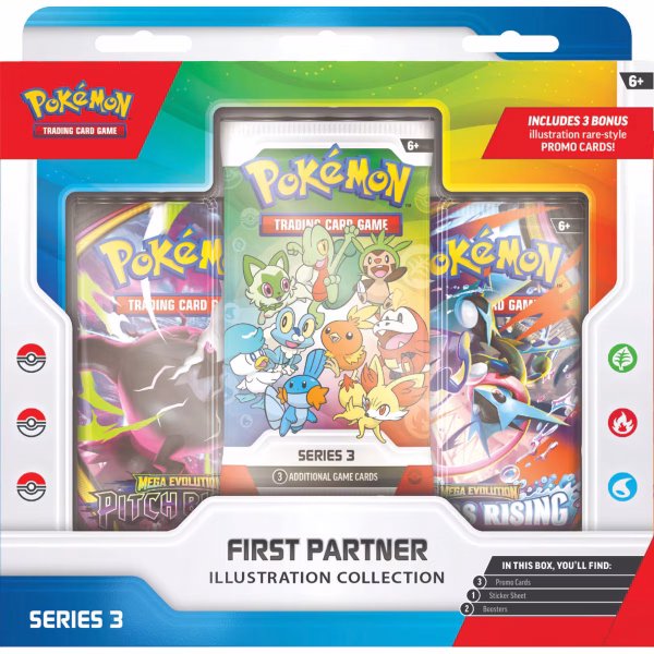 (PREORDER) Pokémon: First Partner Booster Collection #3 2026