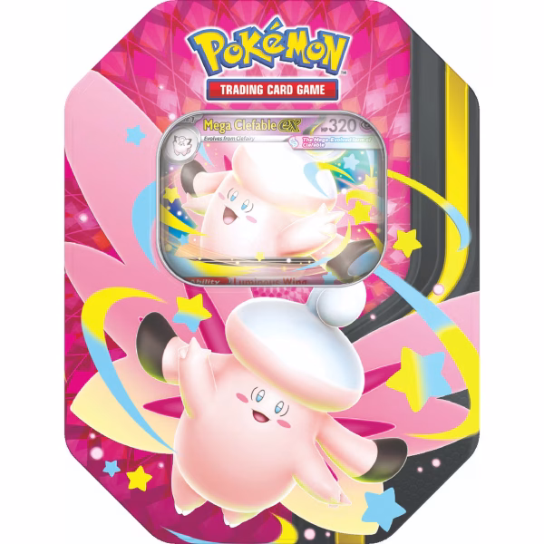 Pokémon Mega Moonlit ex Tin (Clefable)