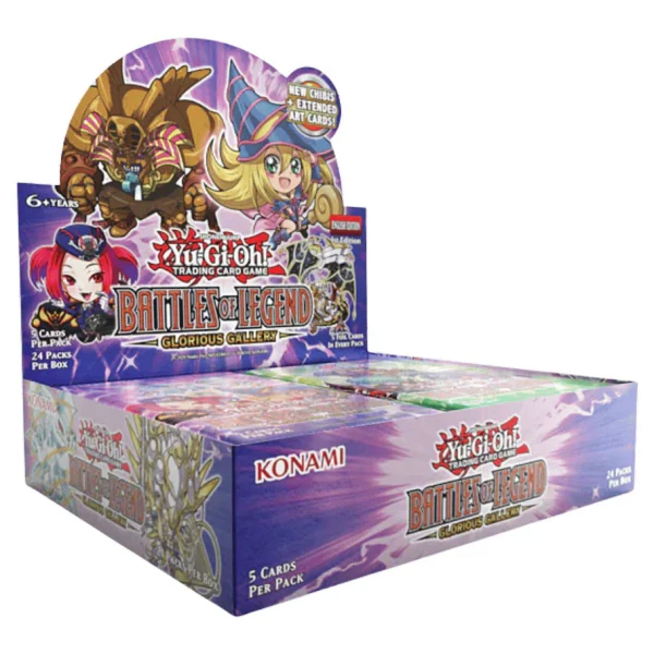 Yu-Gi-Oh! Battles of Legend: Glorious Gallery booster box