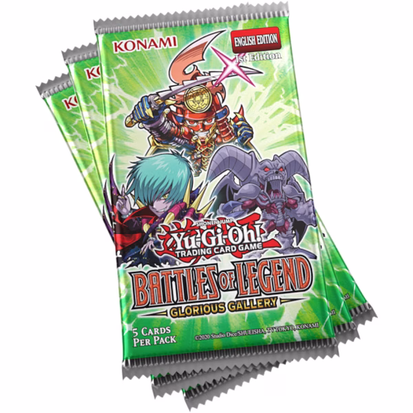 Yu-Gi-Oh! Battles of Legend: Glorious Gallery booster pack