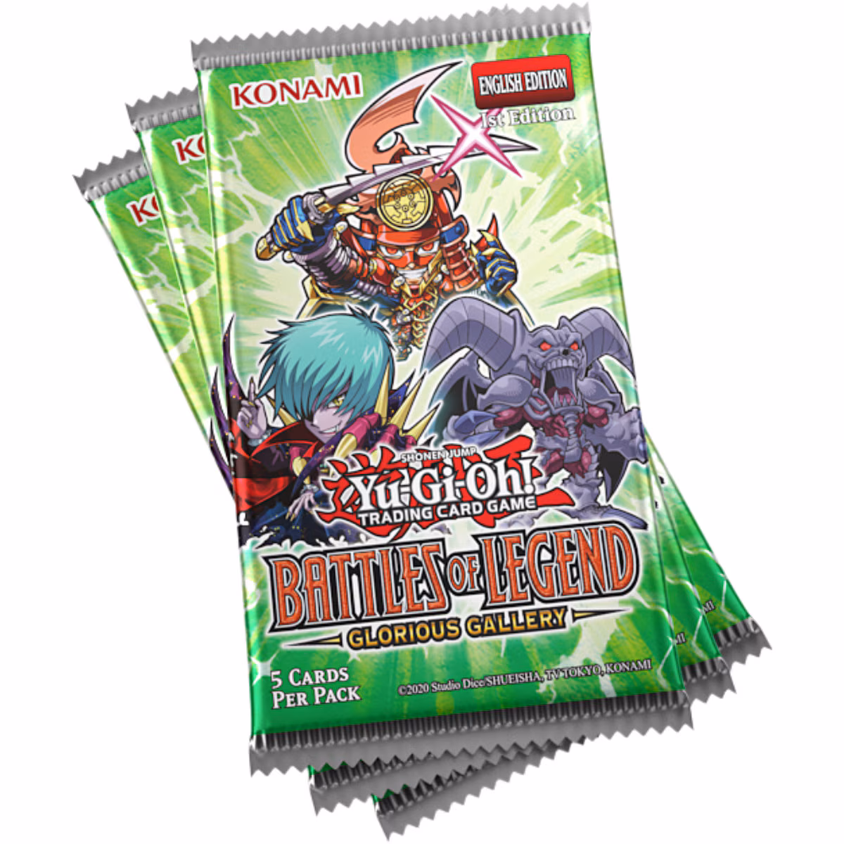 Yu-Gi-Oh! Battles of Legend: Glorious Gallery booster pack