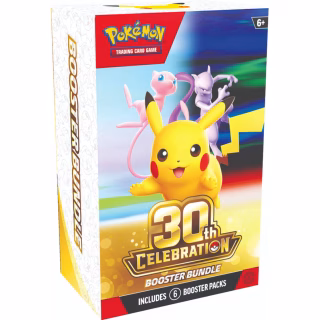 (PREORDER) Pokémon TCG 30th Celebration - Booster Bundle