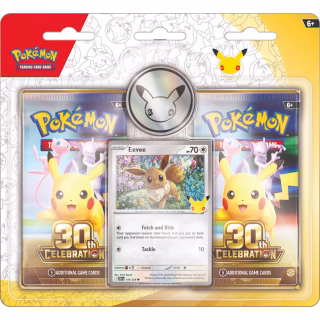 (PREORDER) Pokémon TCG 30th Celebration - 2-Pack Blister