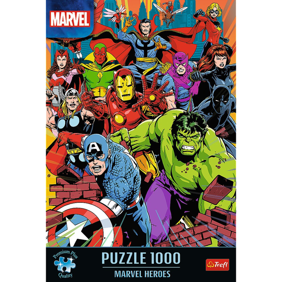 Trefl 1000pc Premium Plus Marvel Heroes