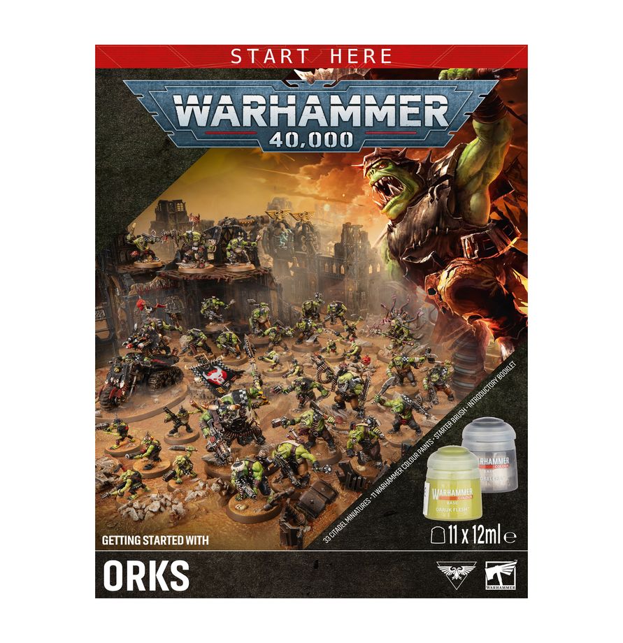 (PREORDER) Warhammer 40,000 Getting Started with Orks