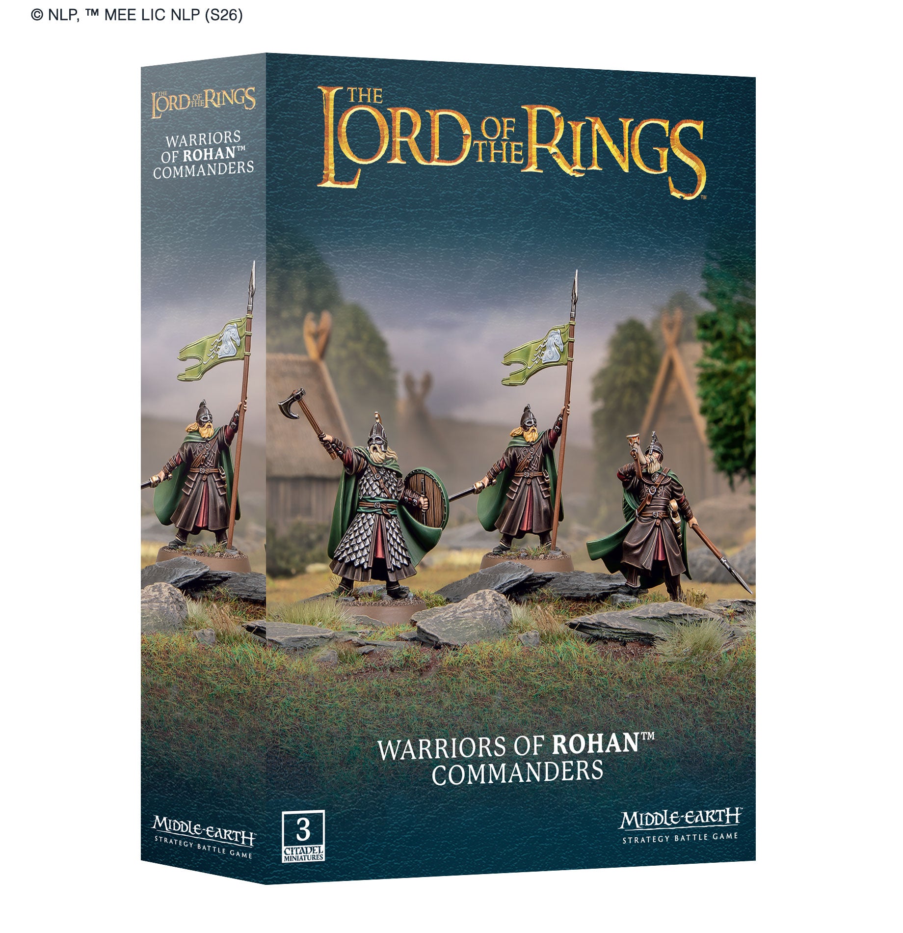 MIDDLE-EARTH SBG: WARRIORS OF ROHAN COMMANDERS