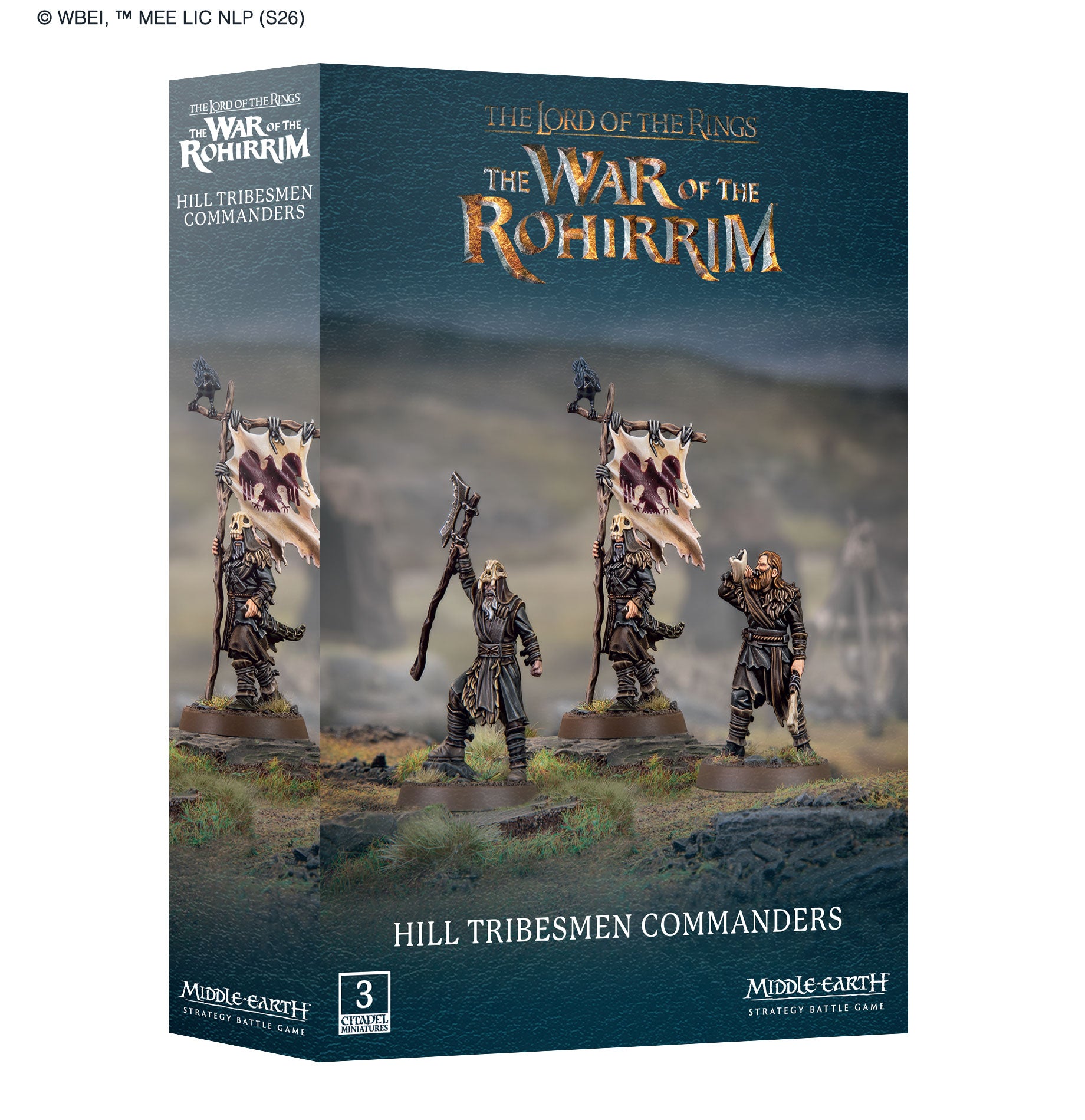 MIDDLE-EARTH SBG: HILL TRIBESMEN COMMANDERS