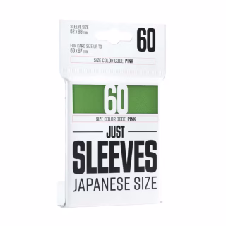 Just Sleeves - Japanese Sleeves 62 x 89 mm 60 Green