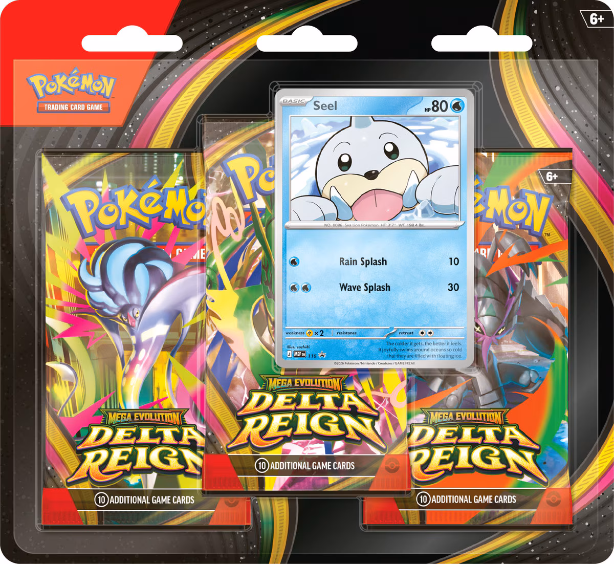 (PREORDER) Pokémon TCG: Delta Reign - 3-Pack blister