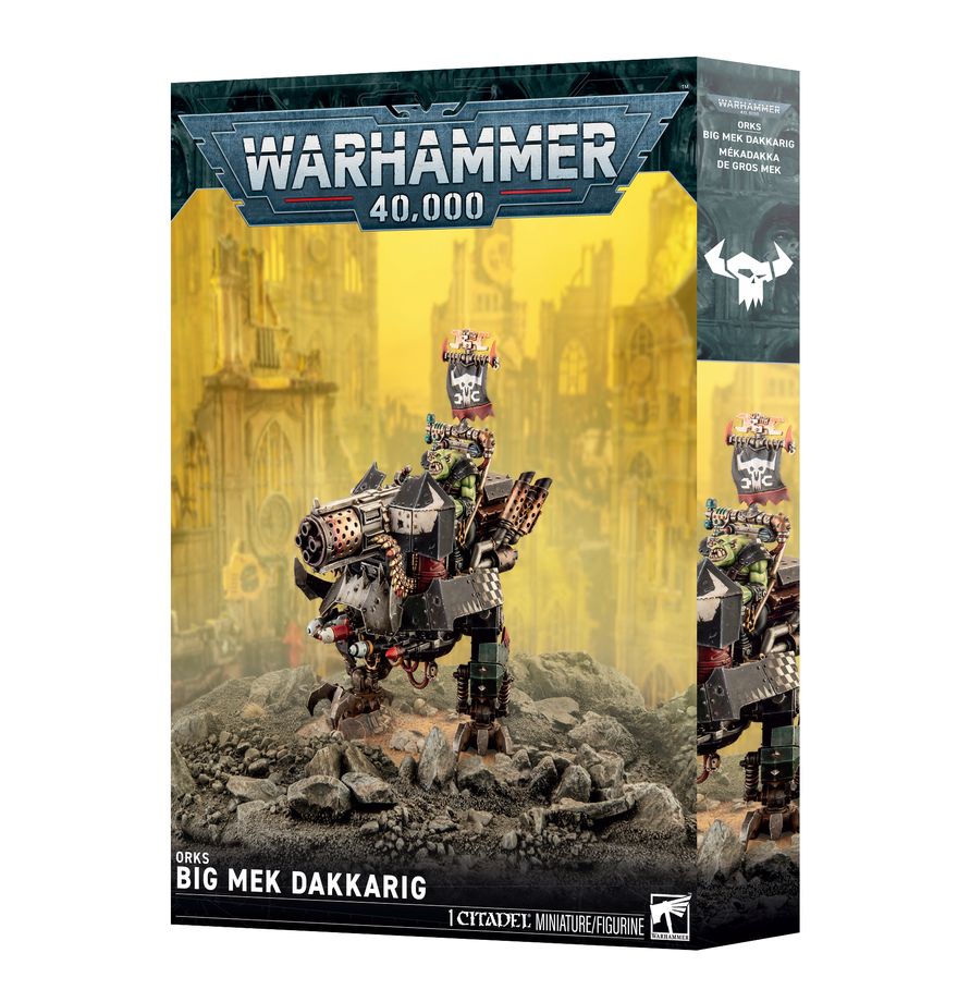 (PREORDER) Warhammer 40K: Orks Big Mek Dakkarig