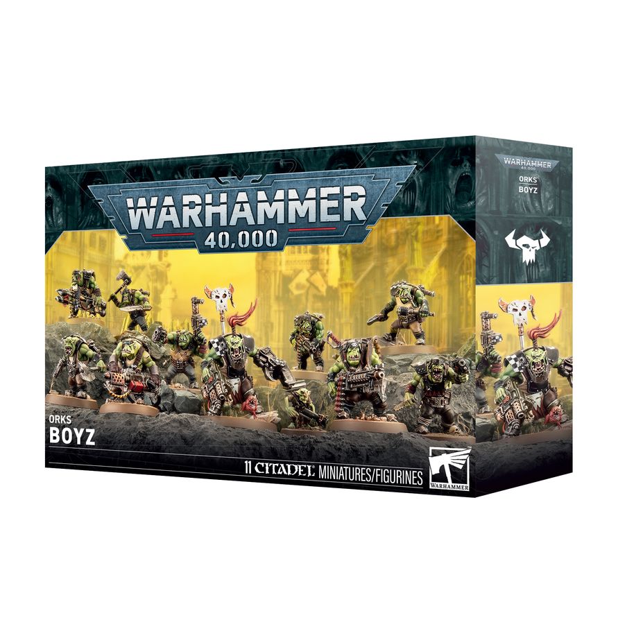 (PREORDER) Warhammer 40K: Orks Boyz