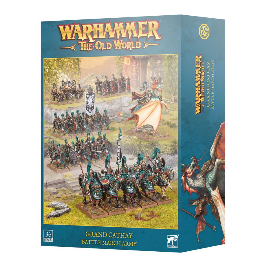Warhammer The Old World: Armies of Grand Cathay Battle March Army