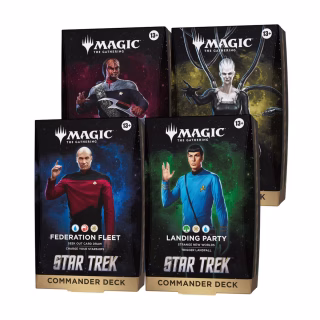 (PREORDER) Magic the Gathering: Star Trek - Commander Deck Combo