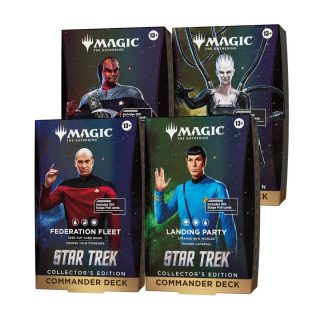 (PREORDER) Magic the Gathering: Star Trek - Collector Commander Deck Combo