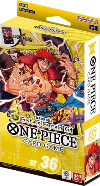 Starter Deck 36: YELLOW Eustass”Captain”Kid - Starter Deck 36: YELLOW Eustass"Captain"Kid (ST-36)
