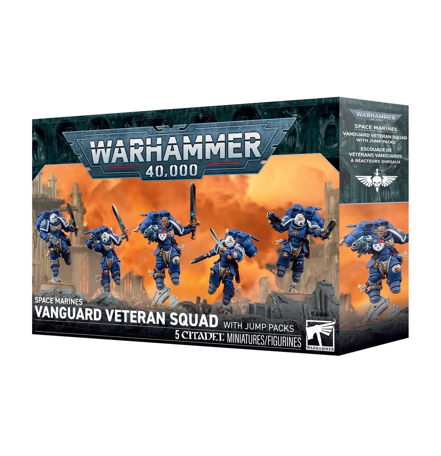 (PREORDER) Warhammer 40K: Vanguard Veteran Squad with Jump Packs