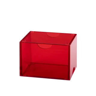 Strongbox - Clear Red