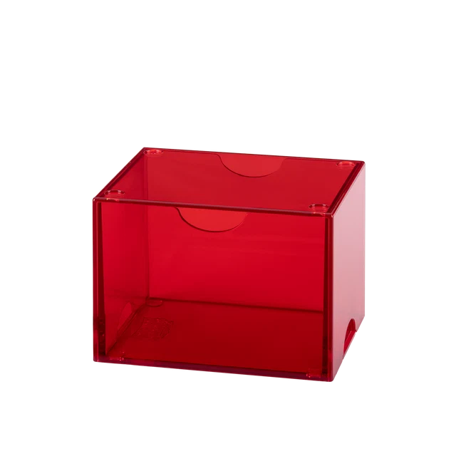 Strongbox - Clear Red