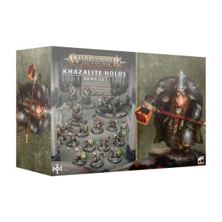 (PREORDER) Warhammer Age of Sigmar: Khazalite Holds Army Set