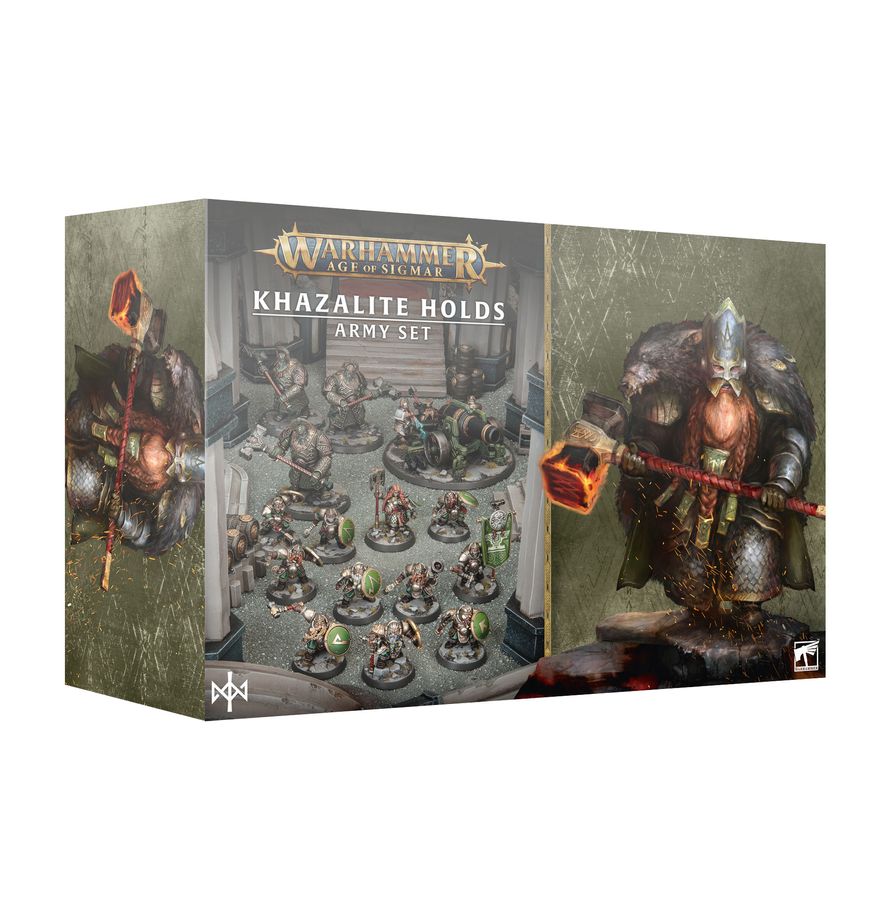 (PREORDER) Warhammer Age of Sigmar: Khazalite Holds Army Set