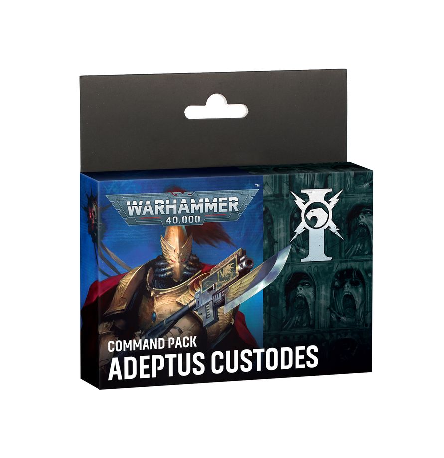 (PREORDER) Warhammer 40K: Horus Heresy: Command Pack: Adeptus Custodes
