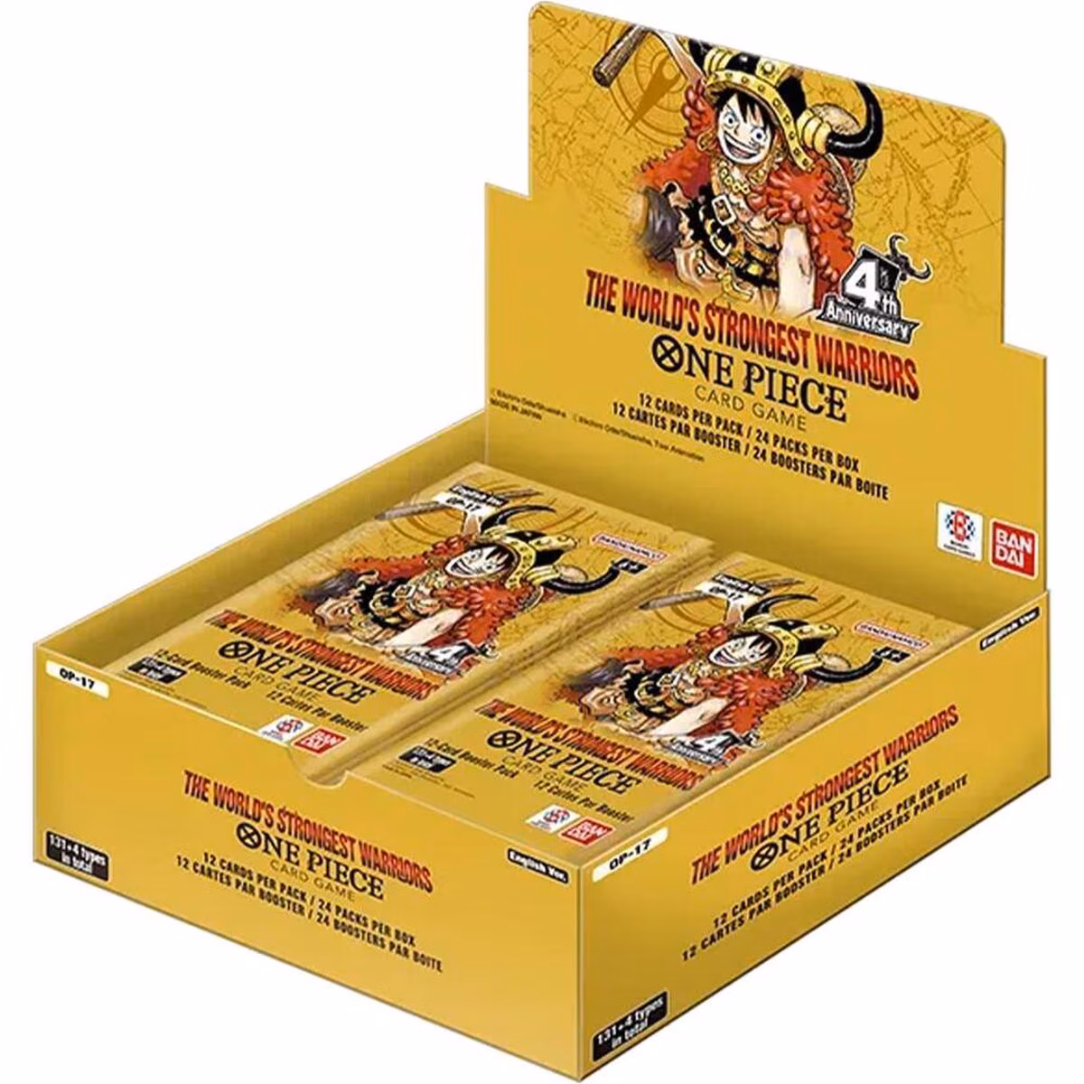 One Piece Card Game: Booster Box (OP-17) - The World's Strongest Warriors